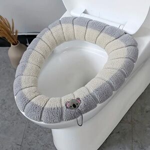 Plush Toilet Seat Cover NIP